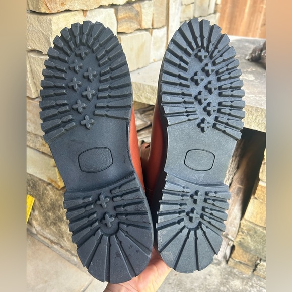 Men's Brown Leather steel toe work Boots Good Year Welt NWT Sz-29 (US 10.5) LocB - Picture 10 of 12